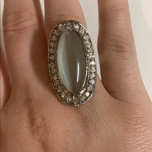 Jewelry - Silver Adjustable Costume Jewelry Ring